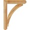 Ekena Millwork Thorton Craftsman Rough Sawn Bracket, Western Red Cedar, 4"W x 26"D x 34"H BKT04X26X34THR04RWR - alternate 4